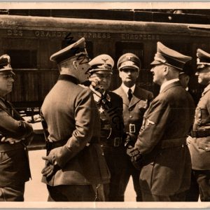 SMGL-2438  Hitler Entorage post card *SOLD