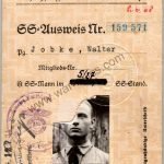 SS Ausweis Walter Jobke