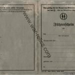 SS Drivers License blank