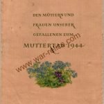 Mothers Day Card for Mothers Of fallen Soldiers (hitler quote)