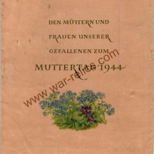 Mothers Day Card for Mothers Of fallen Soldiers (hitler quote)