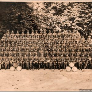 German Infantry class graduation photo 9x6.5