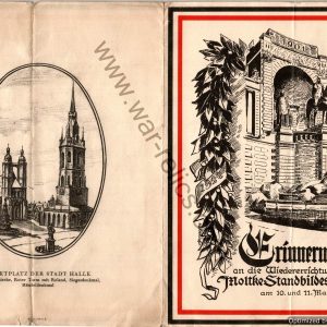 1924 erinnerungsblatt (Memorial guide)