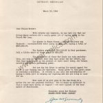 Kelsey-Hayes Wheel Co. Memo Re: Red Cross Donations & Bonds