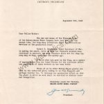 Kelsey-Hayes Wheel Co. Memo Re: Meritorious Service award
