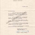 Kelsey-Hayes Wheel Co. Memo Re: Working out problems