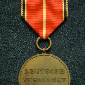 SGM-901 Order of the German Eagle Merit Medal Bronze *SOLD