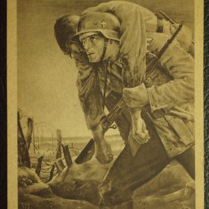 Nicht Du bist der Matstab! Sondern die Front! Postcard