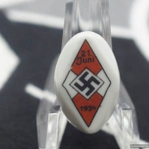 Hitler Youth Porcelain 1934 badge