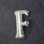 Shoulder board "F" cypher