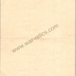 SMGL-2809 Award Document Ost Medal (eastern front)