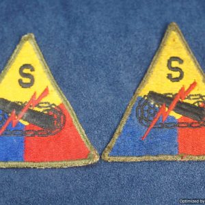 SMGL-2872 US ww2 era Armored School Patch $30