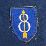 SMGL-2900 US ww2 era 8th Infantry Patch
