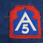 SMGL-2909 US ww2 era 5th Army Patch