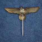 SGML-1355 Kreigsmarine Cap eagle in tombak