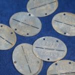 SGM-1339 German Ammunition Factory Worker Dog Tags