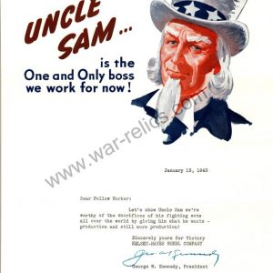 SMGL-2917 Kelsey-Hayes Wheel Company Propaganda Memo "BOSS"