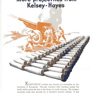 SGM-1331  Kelsey Hayes Bi Fold Propaganda letter "Projectiles"