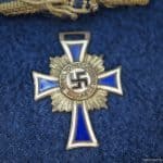 SGML-1367 Mini Mother's Cross in Silver