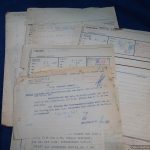 SGML-1394 Assorted WW2 era German Munitions Documents 7pc