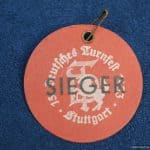 Deutsches Turnfest 1933 Stuttgart Sieger (winner) badge