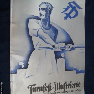 Turnfest-Illustrierte magazine Stuttgart 1933 Compilation book