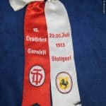 Deutsches Turnfest Stuttgart 1933 Award Ribbon