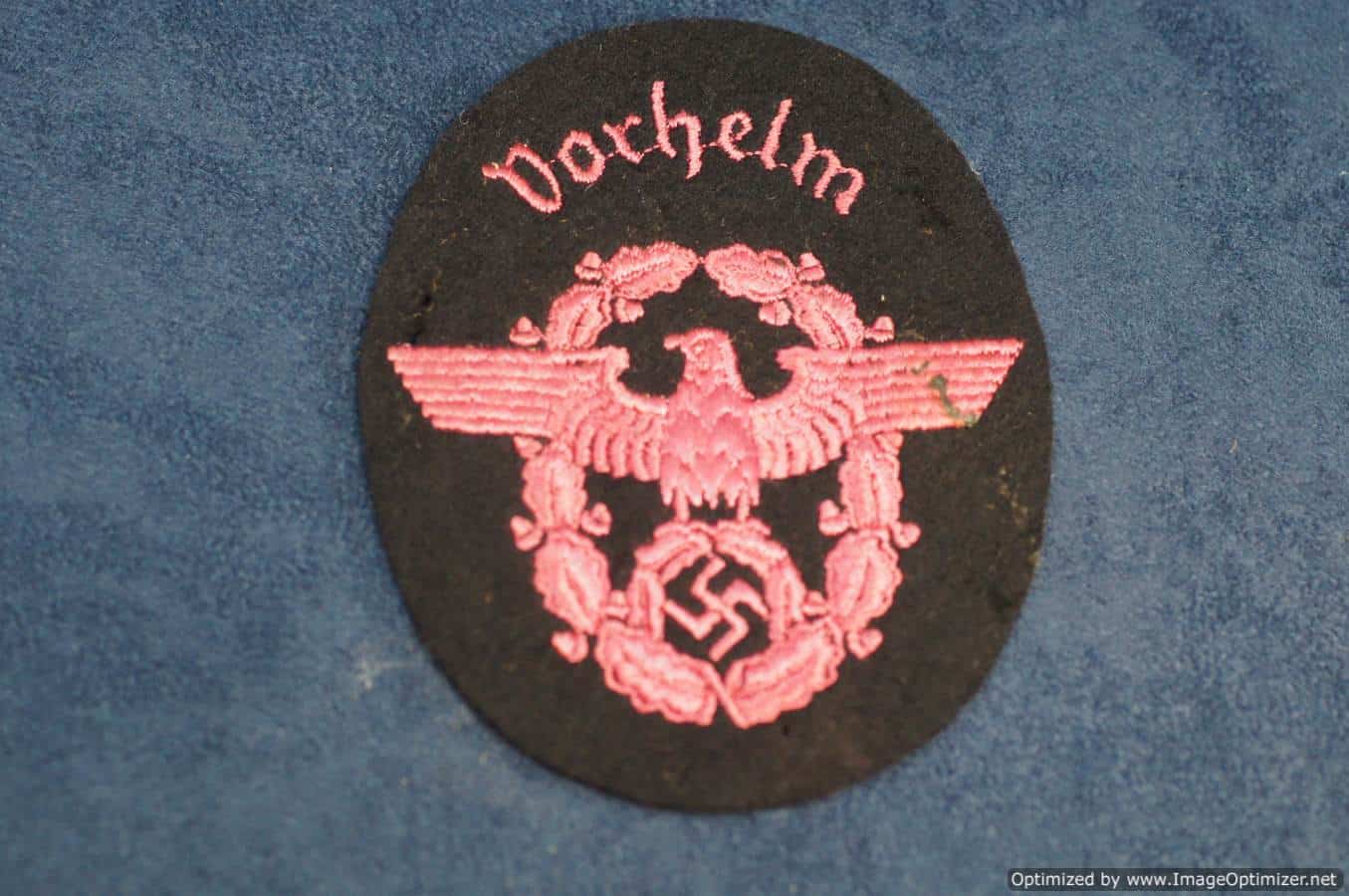 Fire Police Sleeve Eagle Vorhelm