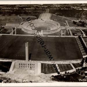 Olympic Reichssportfeld Ariel view