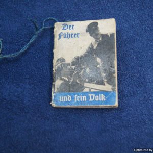 Der Fuhrer mini book "und fein volk"