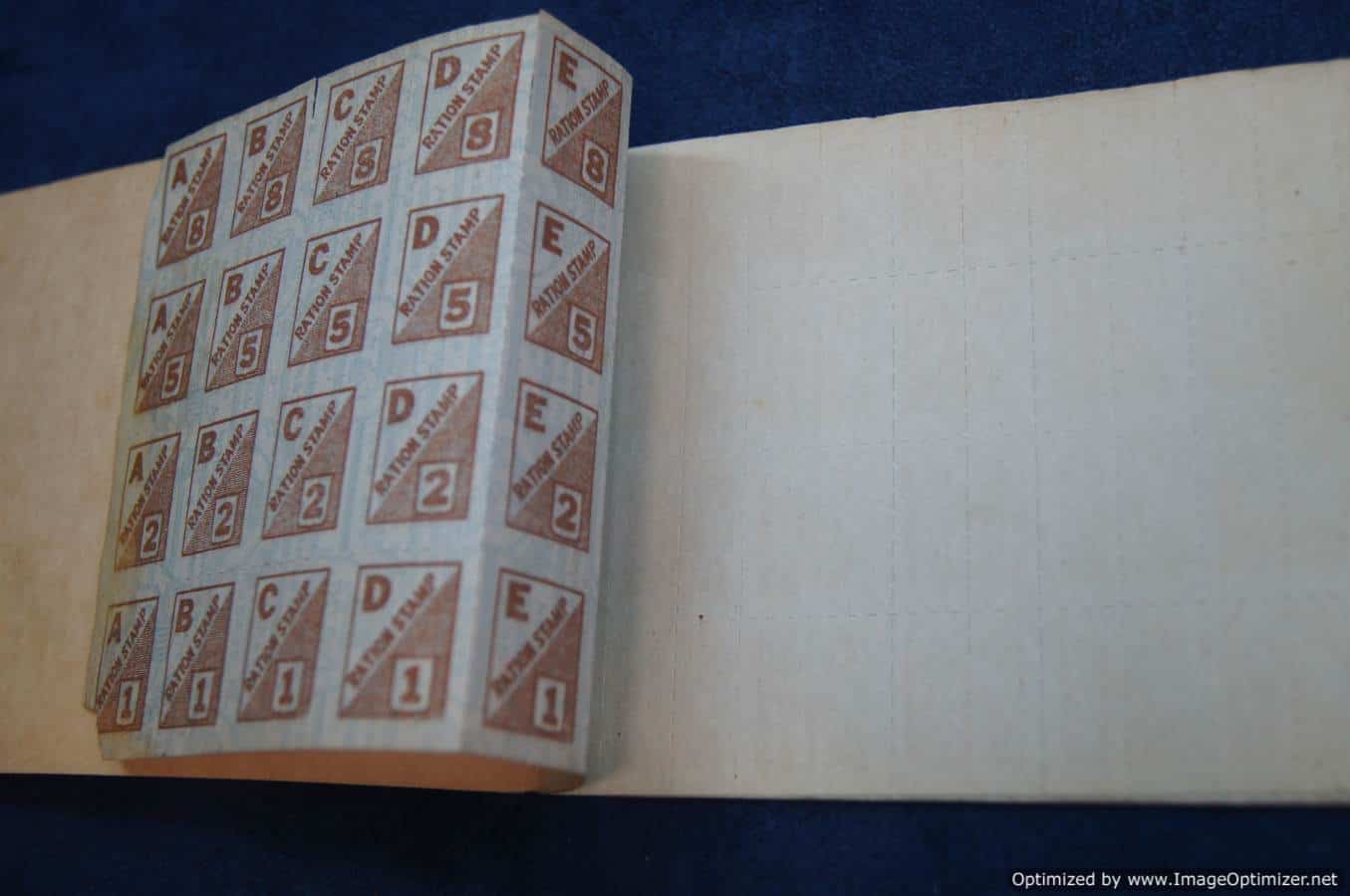 SMGQ-0026 US War Ration Book #743433