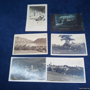 SMGQ-0020 6 pc lot Post cards sent back by member of the 328th infantry regiment