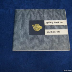 SMGQ-0029 Going back to Civilian Life WW2 vet book