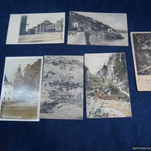 SMGQ-0021 6 pc lot Post cards sent back by member of the 328th infantry regiment