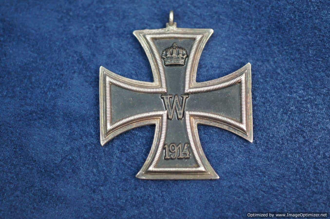 Iron Cross 2nd Class jump loop repair WW1