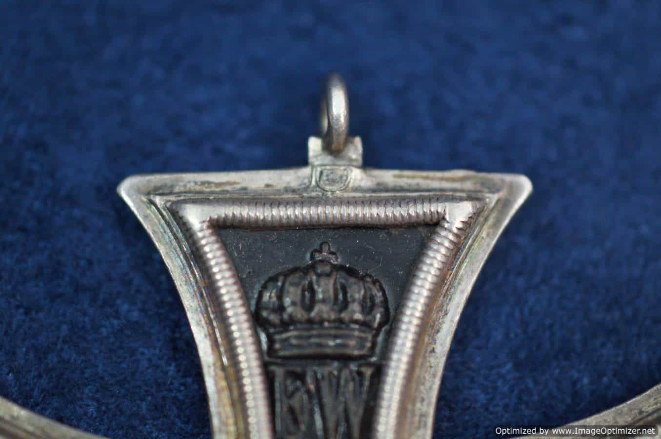 Iron Cross 2nd Class jump loop repair WW1