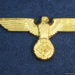 SMGQ-0051 Gold Political Visor Eagle by Ferdinand Wagner M1/8