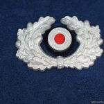 SMGQ-0074 Heer Visor Cockade & wreath two piece