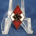 SMGQ-0061 Hitler Youth Member's badge by Ferinand Wagner M1/8