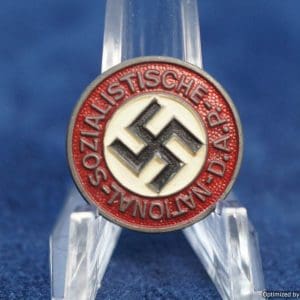 SMGQ-0091 NSDAP Party badge by Assmann & Söhn