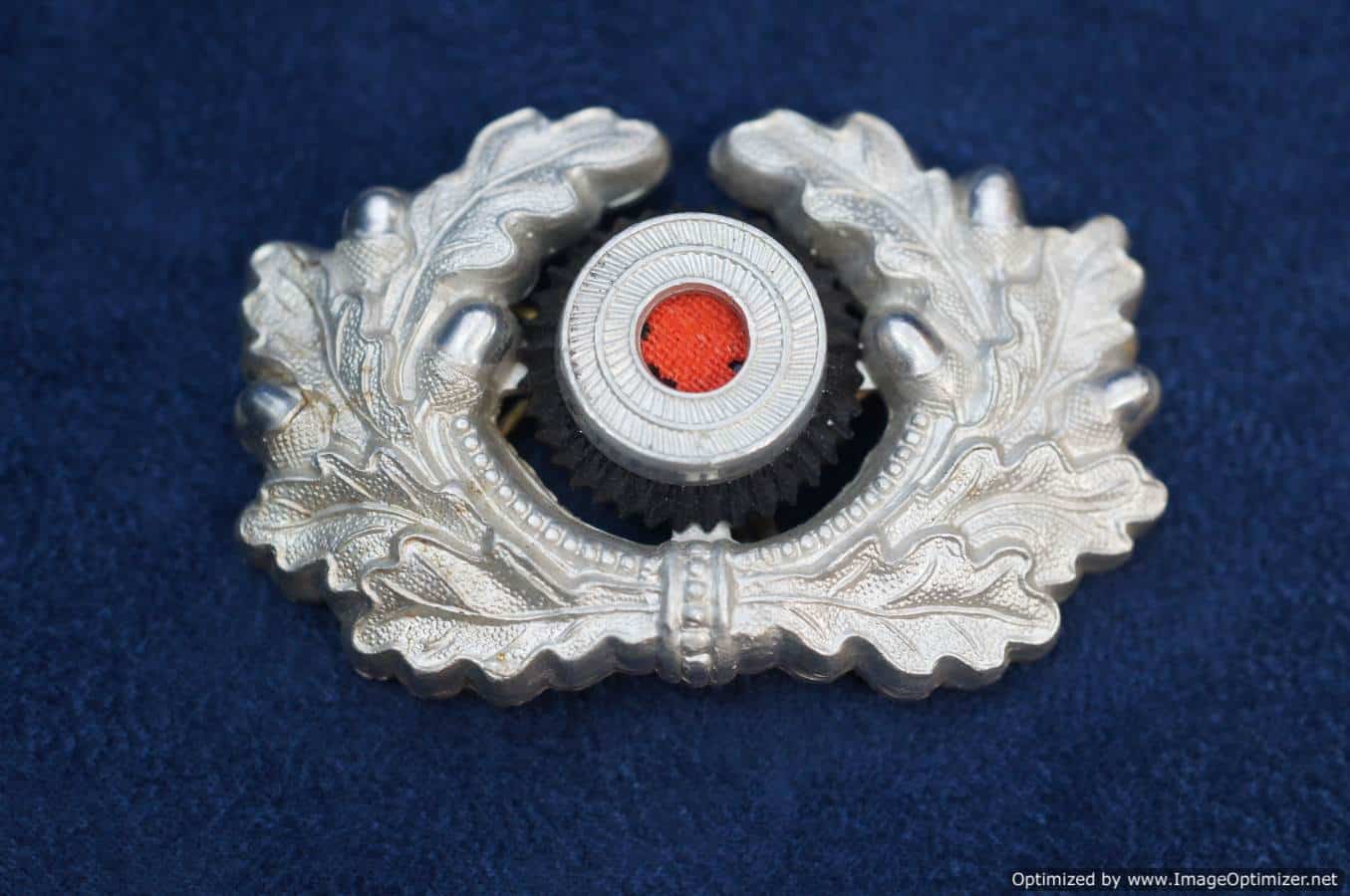 SMGQ-0095 Heer Visor wreath & Cockade 1 pc