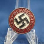 SMGQ-0117 NSDAP Party Pin W/Button Attachment