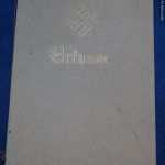 SMGQ-0192 Hitler youth Urkunde (certificate) For Fussball (soccer)