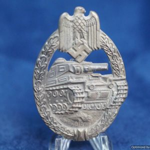SMGQ-0200 Panzer Assault badge in Silver by Rodolf Souval Repair