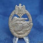 SMGQ-0202 Panzer Assault Badge in Bronze by S&L