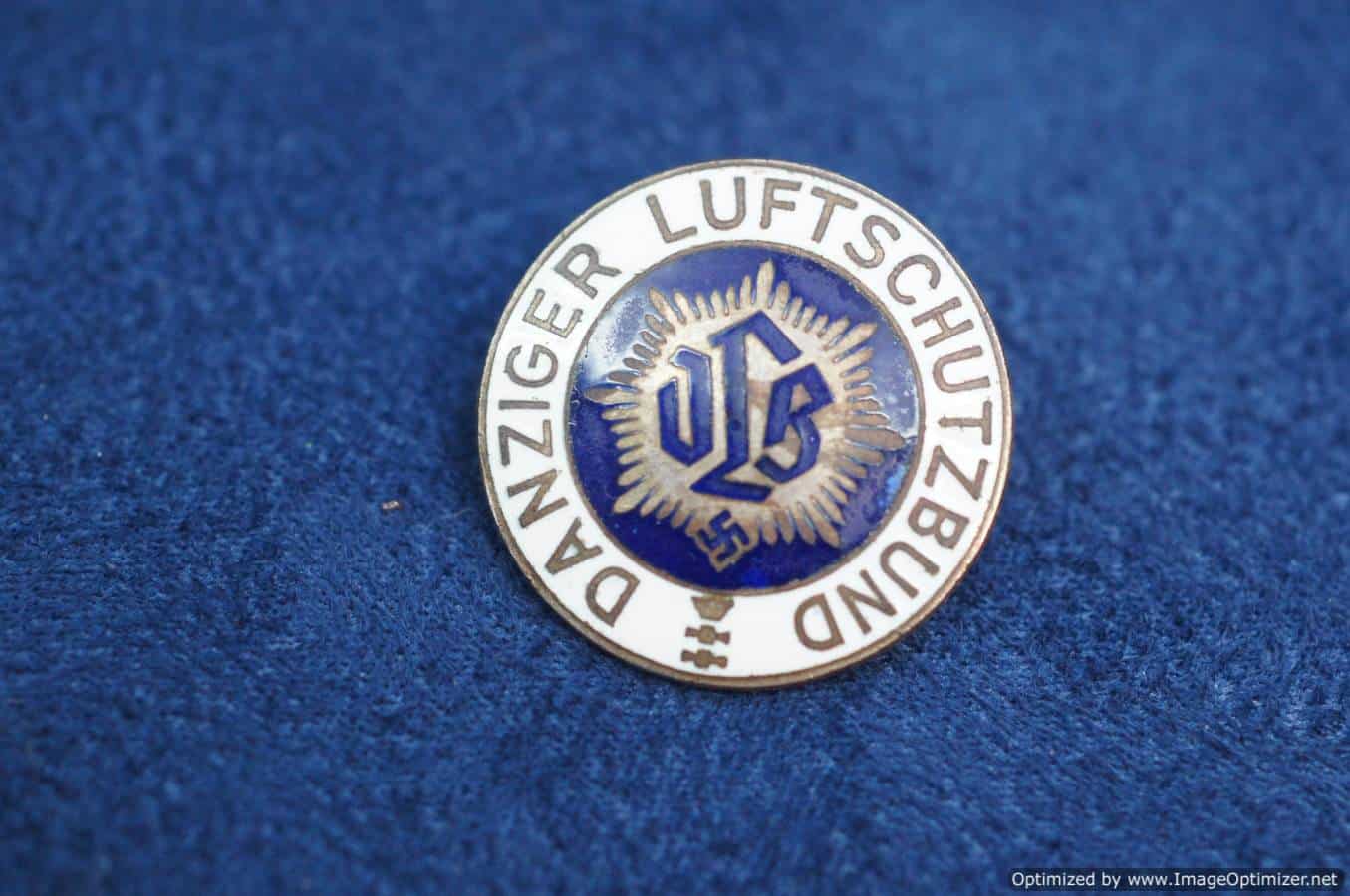 SMGQ-0206 Danziger Luftschutzbund Enamel