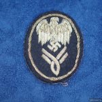 SMGQ-0225 Kriegsmarine Administrative Officials Bullion Wire Cuff Insignia