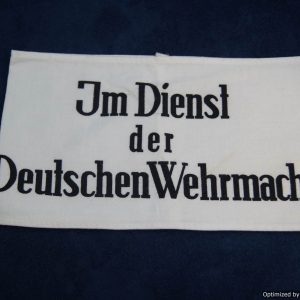 SMGQ-0205 Im Dienst der Deutschen Wehrmacht (Helpers Armband)