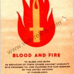 SMGQ-0143 Blood and Fire 63D Infantry Post card