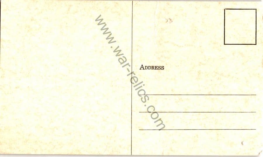 SMGQ-0143 Blood and Fire 63D Infantry Post card